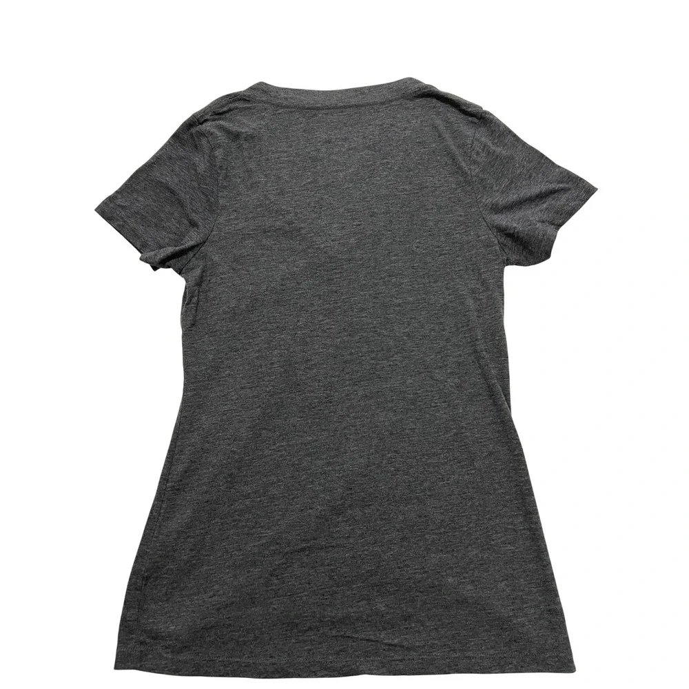 Level Wear Michigan State‎ Spartans Graphic V Neck T Shirt Women's Large Gray - Picture 2 of 6